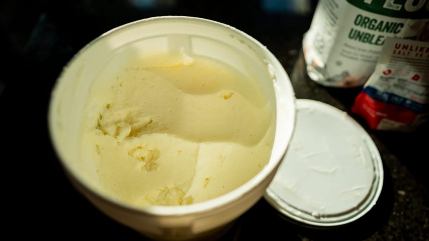 Beef tallow is rendered beef fat, generally used in cooking, much like lard.