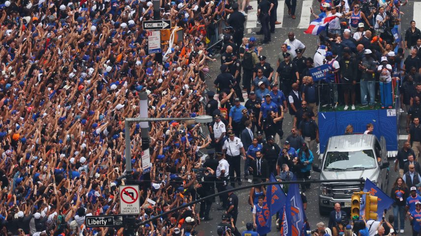 NEW YORK — It's a celebration 53 years in the making.