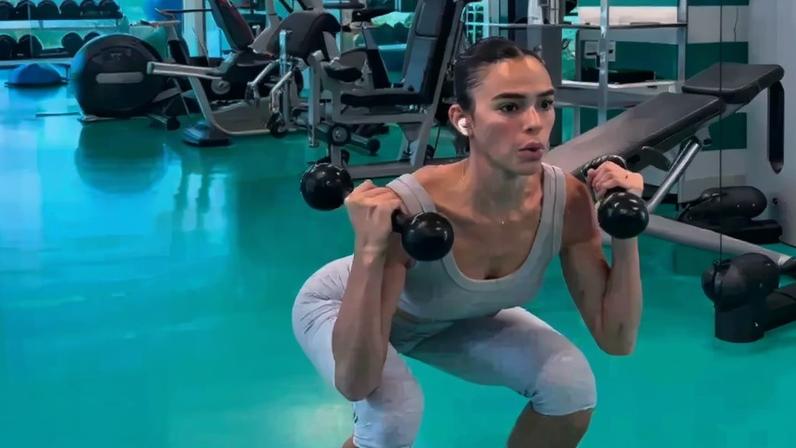 Confira o treino de glúteos de Bruna Marquezine