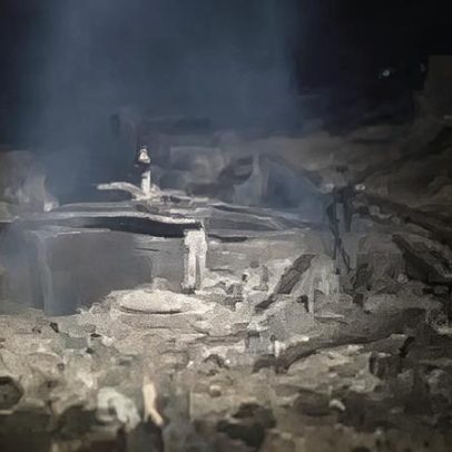 Corpo carbonizado é encontrado ao lado de cabana após incêndio em São Leopoldo