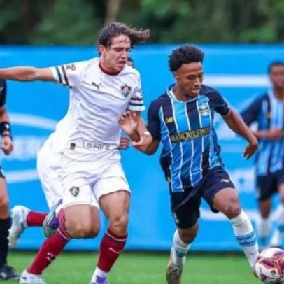 Fluminense vence Grêmio e sobe na tabela do Brasileiro Sub-20