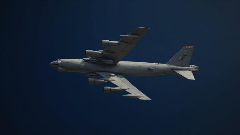 Foto de arquivo mostra um bombardeiro americano B-52 Stratofortress em março