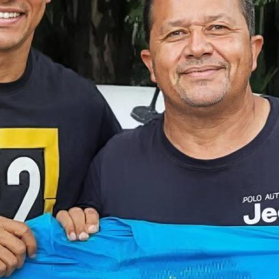 Douglas Santos, titular da seleção, agradece ídolo do Náutico