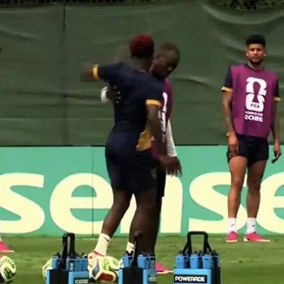 Jogadores do Panamá quase chegam às vias de fato antes de enfrentar a Inglaterra