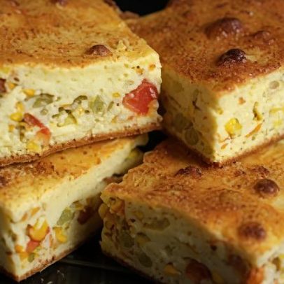 Torta de legumes no liquidificador é prática e econômica