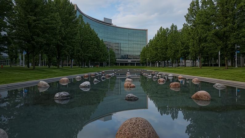 Campus da Cleveland Clinic, um dos maiores sistemas de saúde dos EUA. (Foto: Cleveland Clinic)