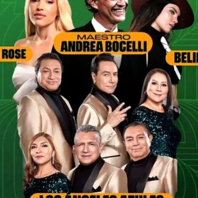 Andrea Bocelli comanda evento triplo da FIFA com shows antes da Copa