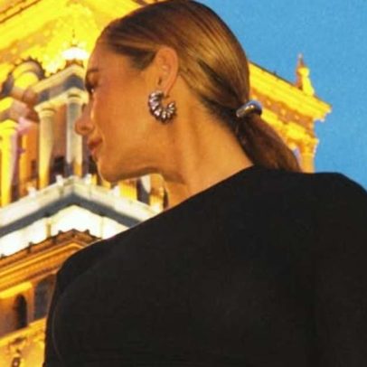Paolla Oliveira usa look all black na China antes de retornar ao Brasil