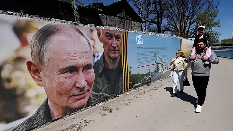 Russian President Vladimir Putin ordered the occupation of Crimea in 2014