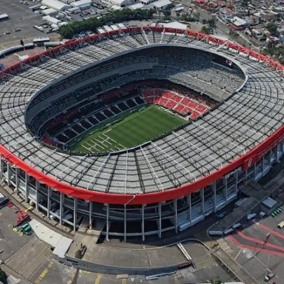 Estádio Azteca, o único a sediar três Copas do Mundo