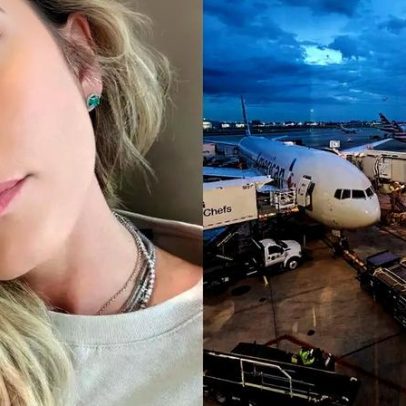 Lívia Andrade enfrenta novo susto em avião após pane no oceano