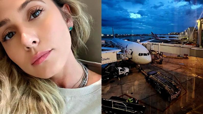 Lívia Andrade compartilha outro susto durante viagem de avião