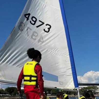 Projeto Velejando para o Futuro abre 200 vagas gratuitas de vela no Rio