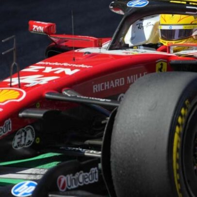 Hamilton faz estratégia ousada e vence a 1ª corrida pela Ferrari