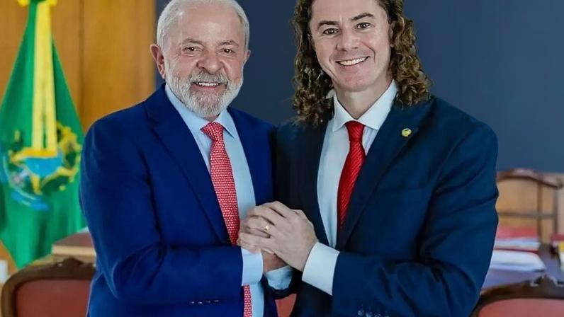 Luiz Inácio Lula da Silva e Veneziano Vital do Rêgo em foto publicada no início de 2026