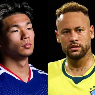 Jogador japonês provoca a Seleção brasileira e Neymar; web reage