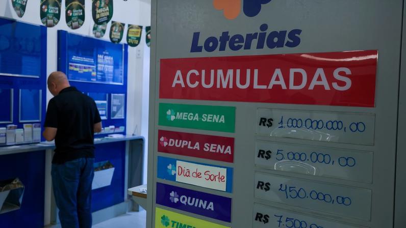 Mega da Virada, casa lotérica em Brasília