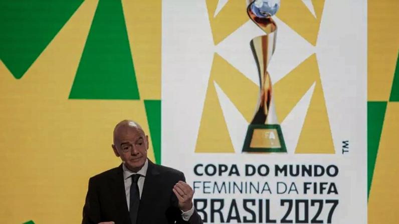 Brasil vai sediar a Copa do Mundo Feminina de futebol em 2027.