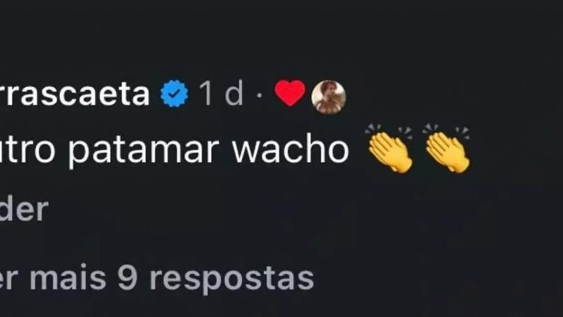 Mensagem do meia Arrascaeta para Laniyan Neves (Foto: Reprodução)