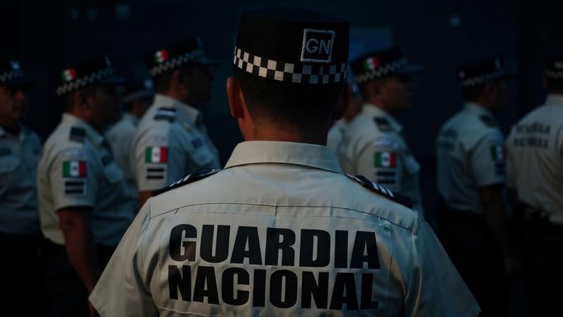 Guarda Nacional do México na segurança da Copa do Mundo FIFA 2026