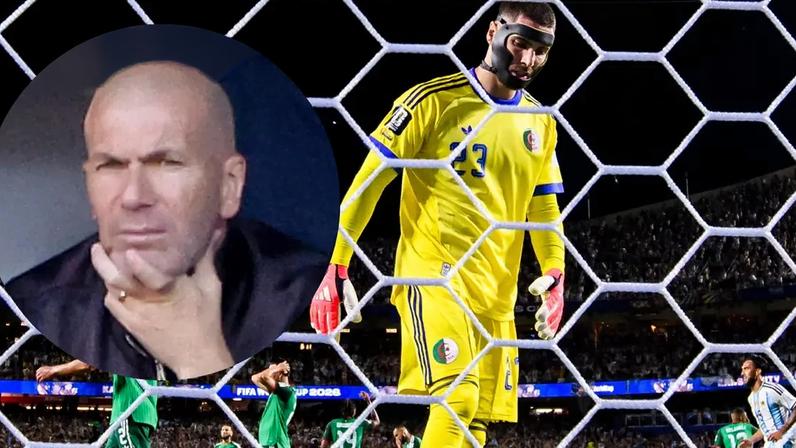 Não gostou? Foi assim que Zidane, com 53 anos hoje, reagiu ao ver o filho goleiro levar 3 gols de Messi em um único jogo na Copa.