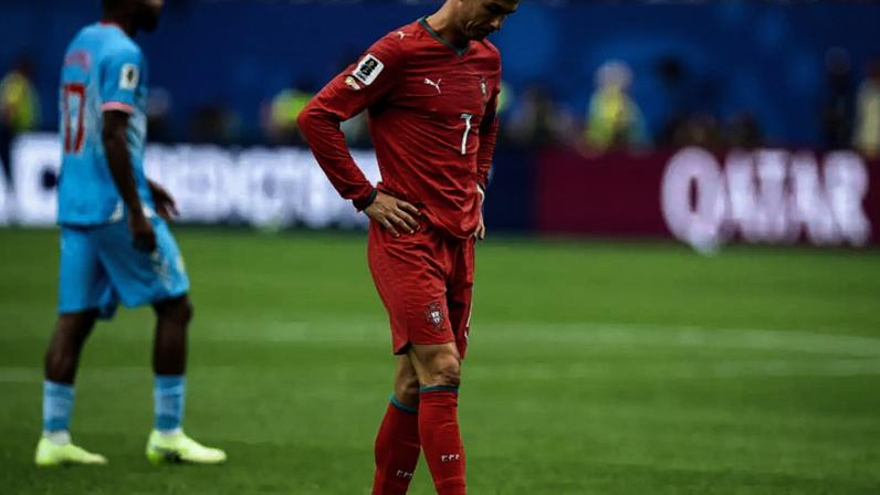 Cristiano Ronaldo teve atuação discreta na estreia de Portugal contra a RD Congo na Copa do Mundo, em Houston, Texas, 17/06/2026.