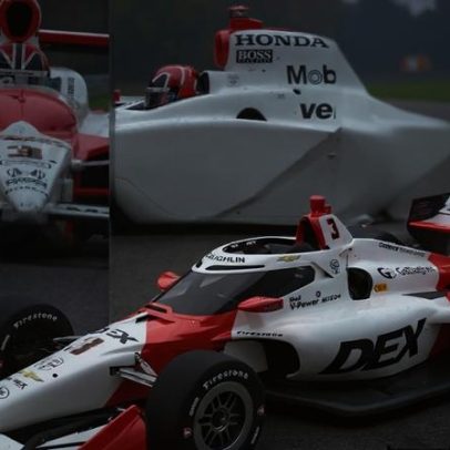 Penske celebra tricampeonato de Castroneves na Indy 500 em Gateway
