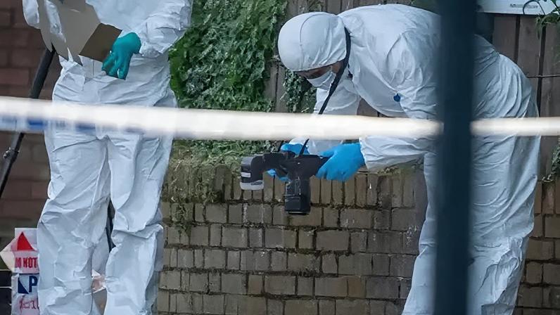 A man was taken into custody following the arrival of police at the scene