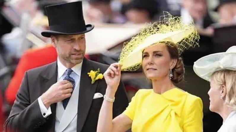 The Prince and Princess of Wales attended the second day of Royal Ascot