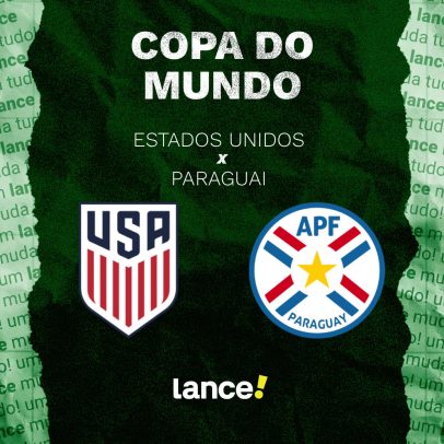 Onde assistir EUA x Paraguai na Copa do Mundo