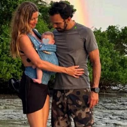 Gisele homenageia Joaquim Valente no Dia dos Pais, e ignora Tom Brady