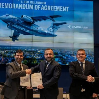 Embraer e WZL-2 assinam memorando para ampliar cooperação na Polônia