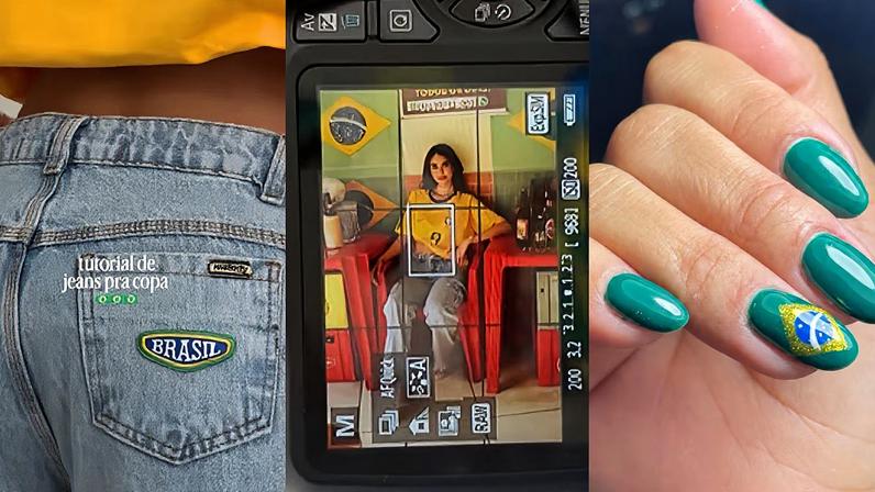 Redes sociais ficaram repletas de ideias e inspirações para entrar no Brazil core