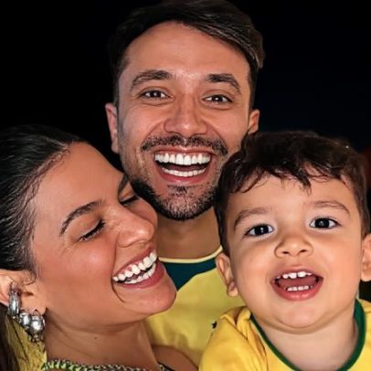 Allana Lopes decora casa com a família para a Copa do Mundo