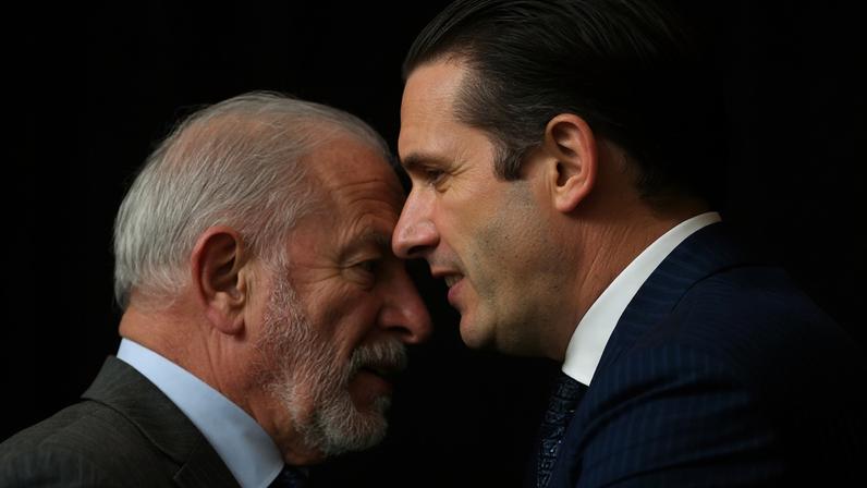 Lula e Hugo Motta durante cerimônia no Planalto - 14/04/2026 (EVARISTO SA/AFP)