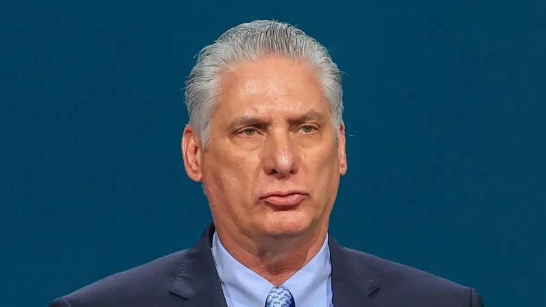 O presidente de Cuba, Miguel Díaz-Canel (KARIM SAHIB/AFP)