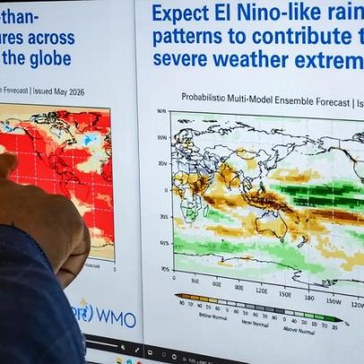 ONU alerta retorno do El Niño entre junho e agosto e pede preparação