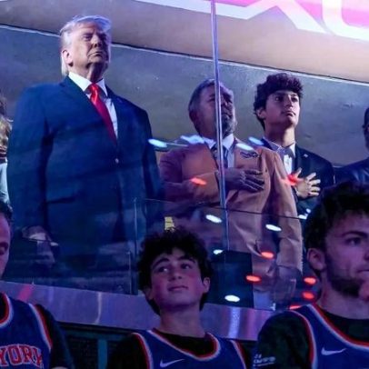 Trump recebe vaias em Nova York antes do jogo das finais da NBA