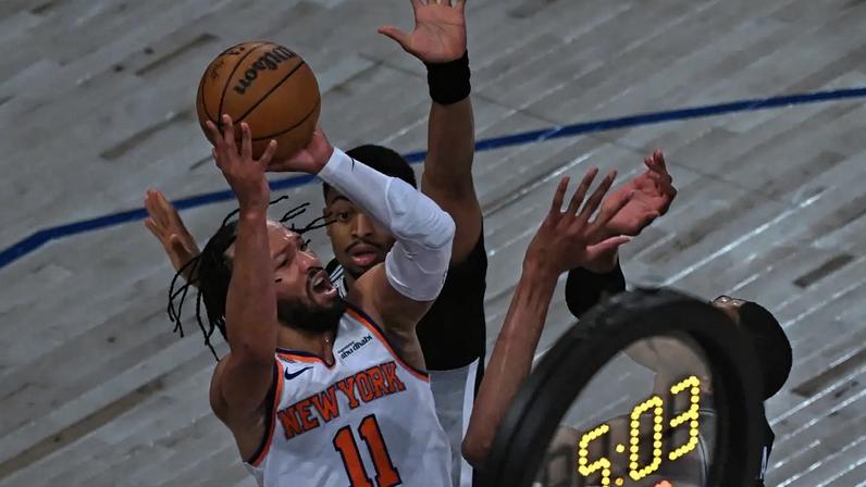 Jalen brunson no Jogo 4 das finais