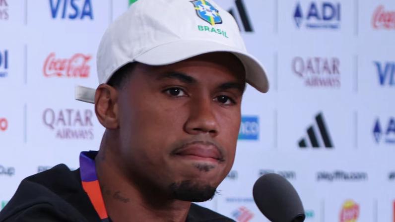 Gabriel Magalhães quer reencontrar bom futebol com a seleção brasileira diante do Haiti. Foto: Werther Santana/Estadao