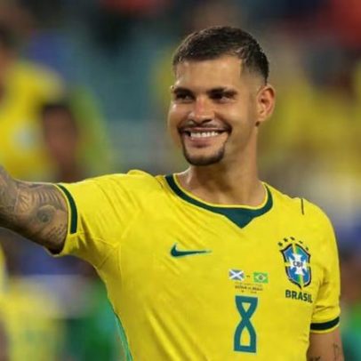 Bruno Guimarães lidera estatística ofensiva da Copa do Mundo