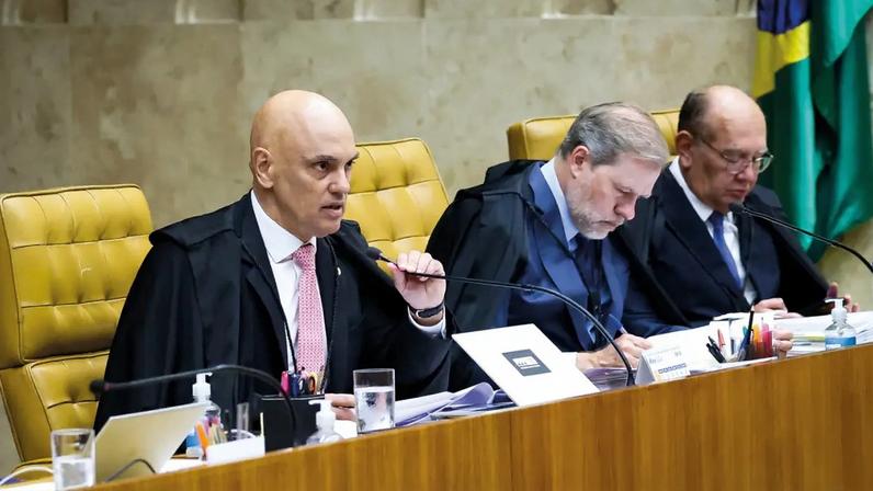 DISCUSSÕES - Moraes, Toffoli e Gilmar: trio esteve no centro de polêmicas recentes