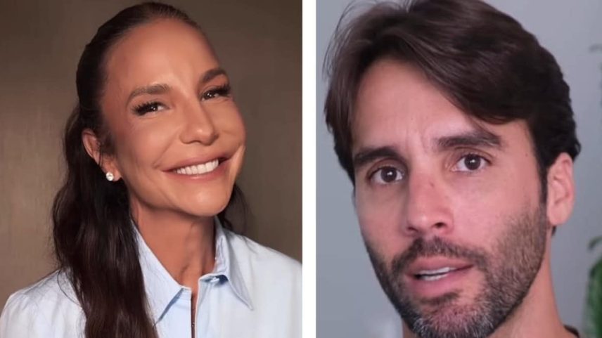 Ivete Sangalo faz aula com o ex-marido e o primogênito