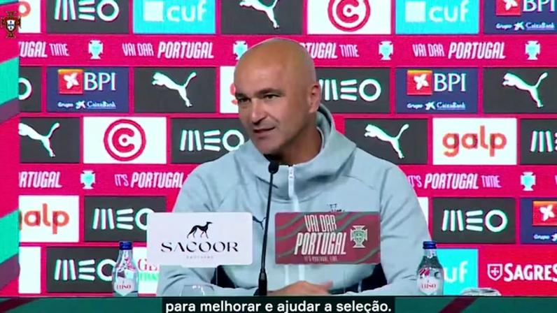 Técnico de Portugal comenta sobre CR7: ninguém sabe o futuro