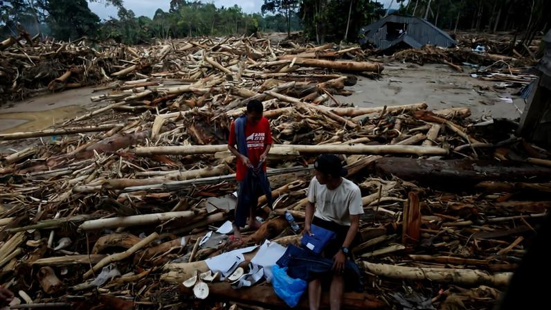 Sobreviventes processam governo indonésio por enchentes de Sumatra