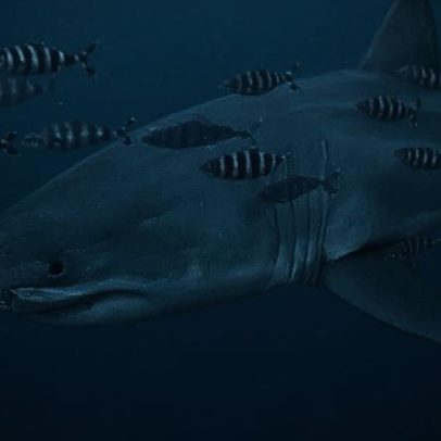 Primeira filmagem subaquática de tubarão-branco no Mediterrâneo