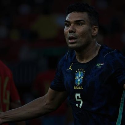 Estudo aponta que Casemiro corre quase igual a Alisson contra Marrocos