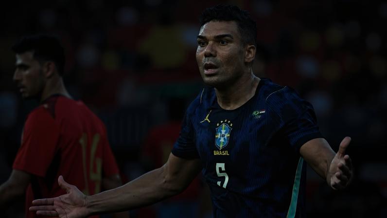 Estudo aponta que Casemiro corre quase igual a Alisson contra Marrocos