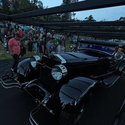 Encontro de antigos em Lindóia exibe raro Isotta Fraschini de 1928