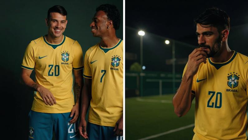 Paloma Tocci e pentacampeão Edmílson falam sobre a seleção brasileira